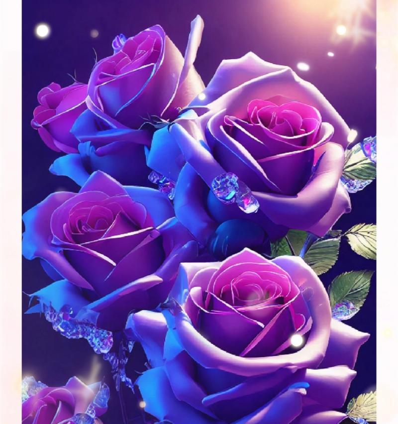 紫色玫瑰的花语与寓意（探索紫色玫瑰的浪漫与神秘之美）